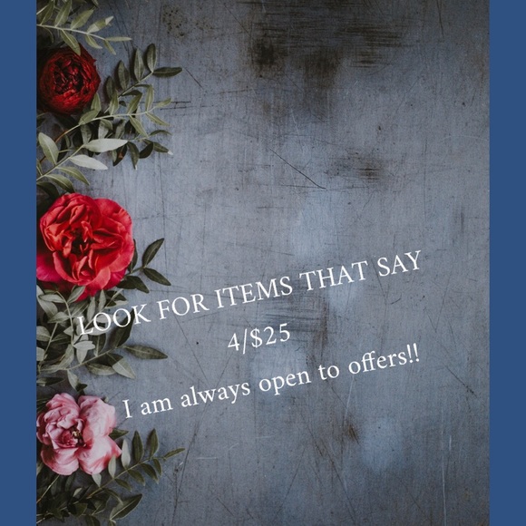 Other - 4/$25 Other - 4/$25